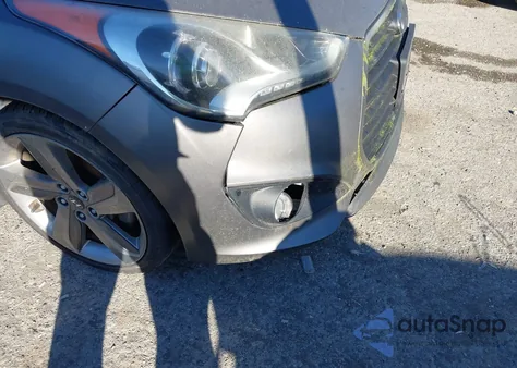 2015 Hyundai Veloster Turbo from USA, damaged, VIN KMHTC6AE4FU244152